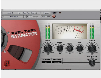 Avid Reel Tape Saturation
